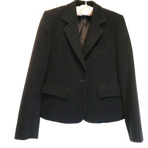 vintage  Evan Picone Petites Collection wool suit jacket size 2 union tag